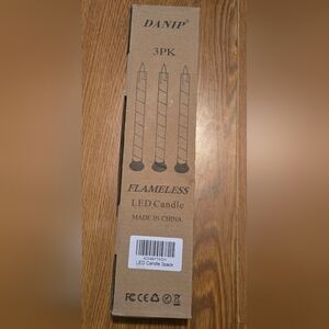 Flameless LED Candle 3 Pack Set